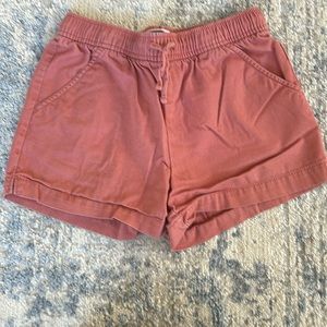 Girls pink shorts